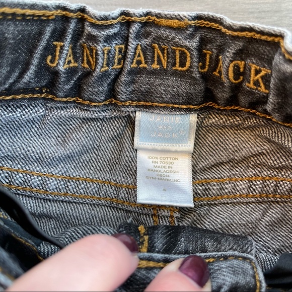 EUC Janie & Jack Brushed Twill & Denim Set 4 yr - Picture 11 of 11